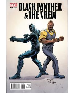 BLACK PANTHER CREW #1 BUCKLER CLASSIC VAR 2017