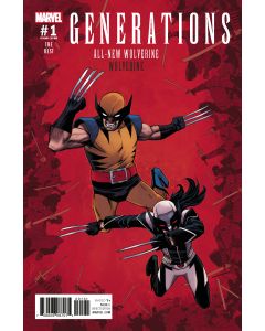GENERATIONS WOLVERINE & ALL-NEW WOLVERINE #1 SHALVEY VAR