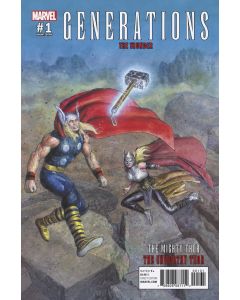 GENERATIONS UNWORTHY THOR & MIGHTY THOR #1 PASTORAS VAR 2017