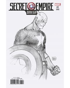SECRET EMPIRE OMEGA #1 TURNER BW VAR SE 2017
