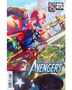 AVENGERS #18 ALEX ROSS MARVELS 25TH TRIBUTE VAR WR