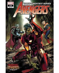 AVENGERS #33 BENJAMIN MARVEL ZOMBIES VAR
