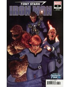 TONY STARK IRON MAN #3 HUGHES RETURN OF FANTASTIC FOUR VAR