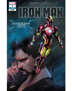 TONY STARK IRON MAN #1 FRACTION SALVA ARMOR VAR