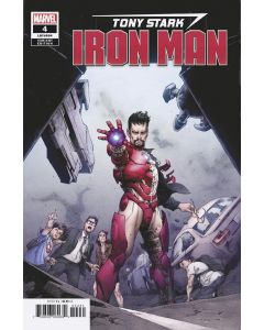 TONY STARK IRON MAN #4 OPENA VAR