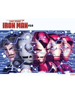 TONY STARK IRON MAN #16 BRADSHAW IMMORTAL WRPAD VAR