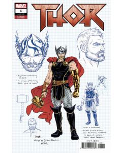  THOR #1 DAUTERMAN DESIGN VAR 2018