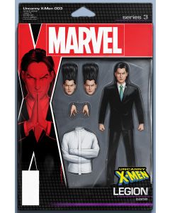 UNCANNY X-MEN #3 CHRISTOPHER ACTION FIGURE VAR