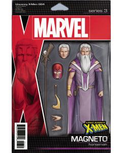 UNCANNY X-MEN #4 CHRISTOPHER ACTION FIGURE VAR