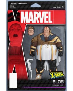 UNCANNY X-MEN #7 CHRISTOPHER ACTION FIGURE VAR