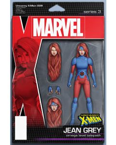 UNCANNY X-MEN #9 CHRISTOPHER ACTION FIGURE VAR