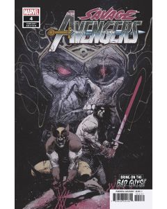 SAVAGE AVENGERS #4 ZAFFINO BOBG VAR 2019