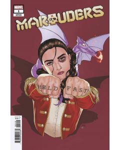 MARAUDERS 2019 #1 DAUTERMAN RED QUEEN VAR DX
