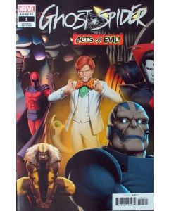 GHOST SPIDER ANNUAL #1 CHRISTOPHER CONNECTING VAR 2019