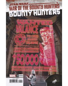 STAR WARS BOUNTY HUNTERS #15 WANTED POSTER VAR WOBH