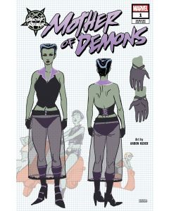 SPIRITS GHOST RIDER MOTHER OF DEMONS #1 KUDER DESIGN VAR