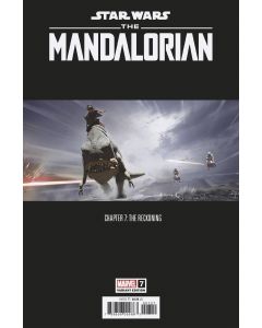 STAR WARS MANDALORIAN #7 CONCEPT ART VAR