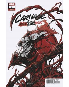 CARNAGE BLACK WHITE AND BLOOD #4 (OF 4) RANDOLPH VAR 2021