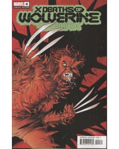 X DEATHS OF WOLVERINE #4 SHALVEY OMEGA SPOILER VAR
