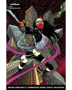 AMAZING SPIDER-MAN #21 BAZALDUA STORMBREAKERS VAR