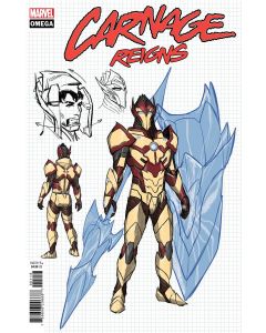 CARNAGE REIGNS OMEGA #1 10 COPY INCV JULIUS OHTA DESIGN VAR