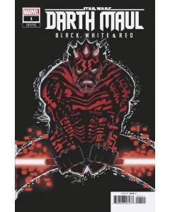 STAR WARS DARTH MAUL BLACK WHITE & RED #1 MILLER VAR