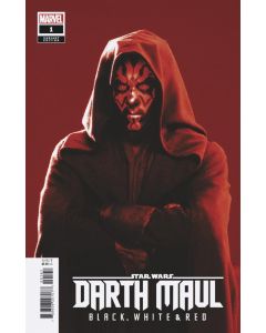 STAR WARS DARTH MAUL BLACK WHITE & RED #1 MOVIE VAR