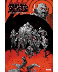 MARVEL ZOMBIES BLACK WHITE BLOOD #4 10 COPY INCV HOMAGE VAR