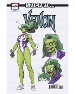 WHAT IF VENOM #1 10 COPY INCV HERVAS DESIGN VAR
