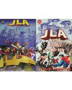 JLA WORLD WITHOUT GROWN-UPS 1-2 SET