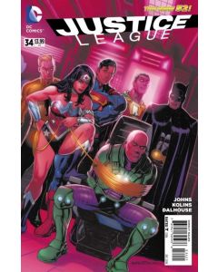 JUSTICE LEAGUE #34   Rags Morales Var