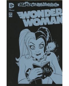 WONDER WOMAN #47 HARLEY QUINN BLACK BOOK POLYBAGGED CVR 2015