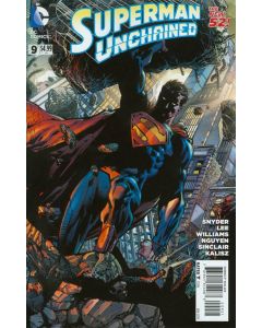 SUPERMAN UNCHAINED #9 FINCH VAR ED 2014