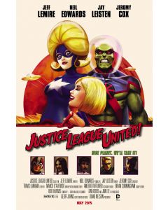 JUSTICE LEAGUE UNITED #10 MOVIE POSTER VAR