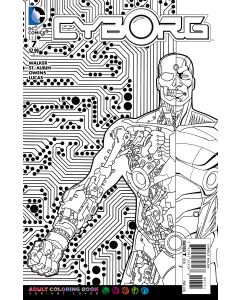 CYBORG 2016 #7 ADULT COLORING BOOK VAR ED