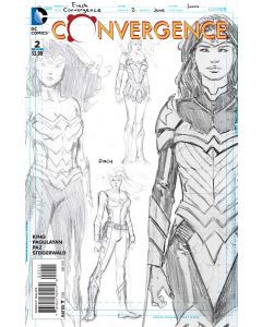 CONVERGENCE 2015 #2 WONDER WOMAN SKETCH VAR 