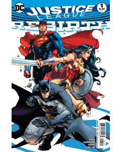 JUSTICE LEAGUE REBIRTH 2016 #1 VAR ED