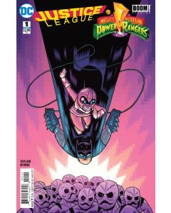 JUSTICE LEAGUE / POWER RANGERS #1 BATMAN/PINK RANGER VAR CVR 2017