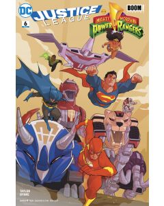 JUSTICE LEAGUE POWER RANGERS #6 (OF 6) 2017