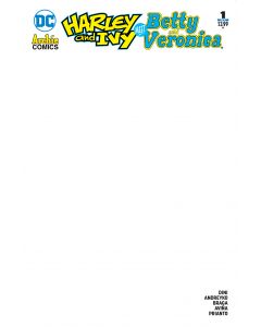 HARLEY & IVY MEET BETTY & VERONICA #1 (OF 6) BLANK VAR ED 2017