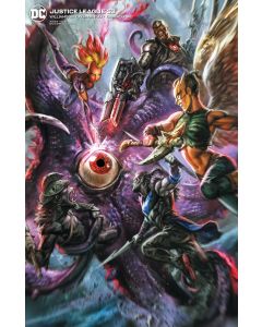 JUSTICE LEAGUE #53 BEN CALDWELL VAR ED