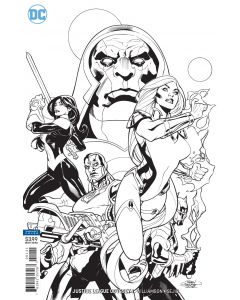 JUSTICE LEAGUE ODYSSEY #1 BLACK AND WHITE VAR ED