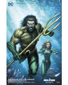 AQUAMAN JUSTICE LEAGUE DROWNED EARTH #1 VAR ED