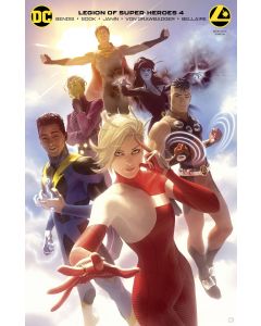 LEGION OF SUPER HEROES 2020 #4 CARD STOCK ALEX GARNER VAR