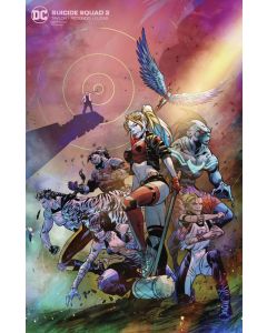 SUICIDE SQUAD #2 CARD STOCK VAR ED