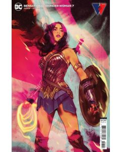 SENSATIONAL WONDER WOMAN #7 CVR B LOTAY CARD STOCK VAR 2021