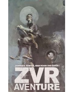 ZOMBIES VS ROBOTS AVENTURE #2 10 COPY WOOD INCV
