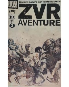 ZOMBIES VS ROBOTS AVENTURE #3 10 COPY WOOD INCV