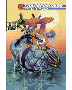 TRANSFORMERS VS GI JOE #8 SUBSCRIPTION VAR