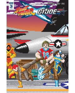 STREET FIGHTER X GI JOE #3 (OF 6) 10 COPY INCV 2016